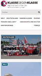 Mobile Screenshot of klassegegenklasse.org
